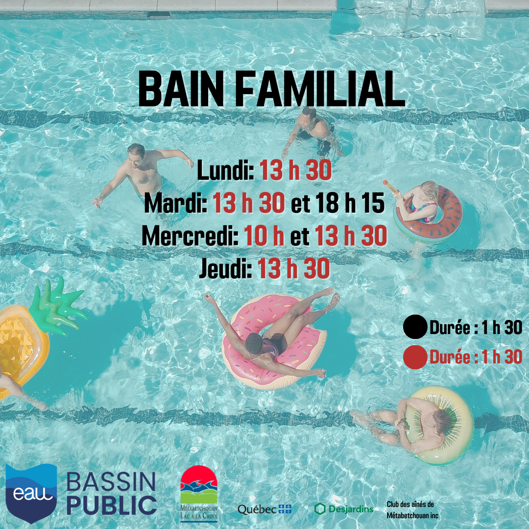 piscine bains libre été 2024