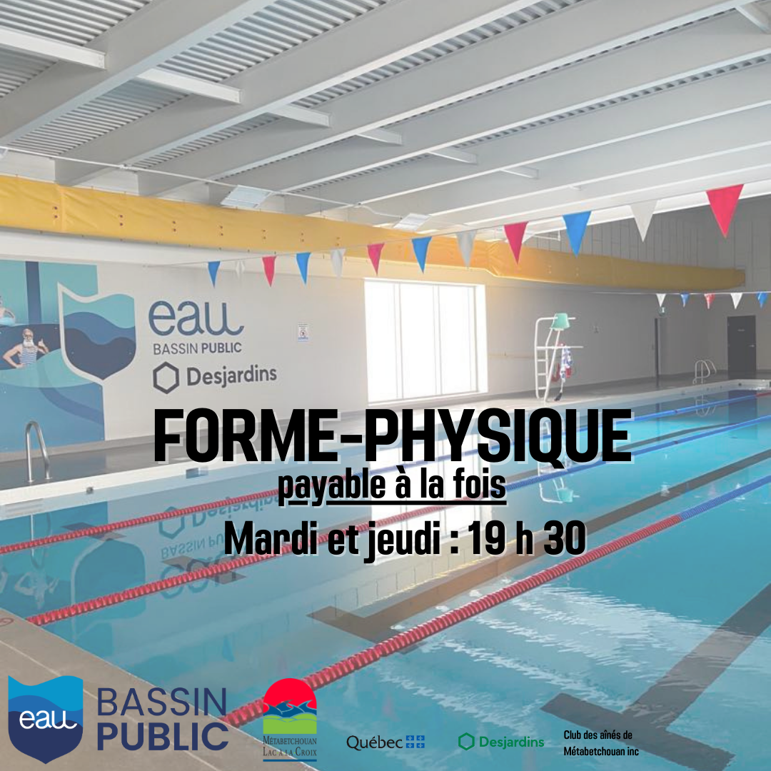 piscine forme physique